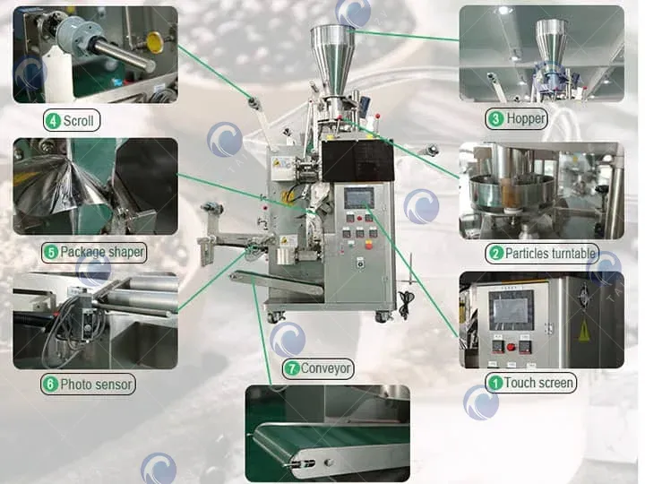 Automatic Tea Packaging Machine For Tea&Amp;Coffee Bagging 6 Machine details