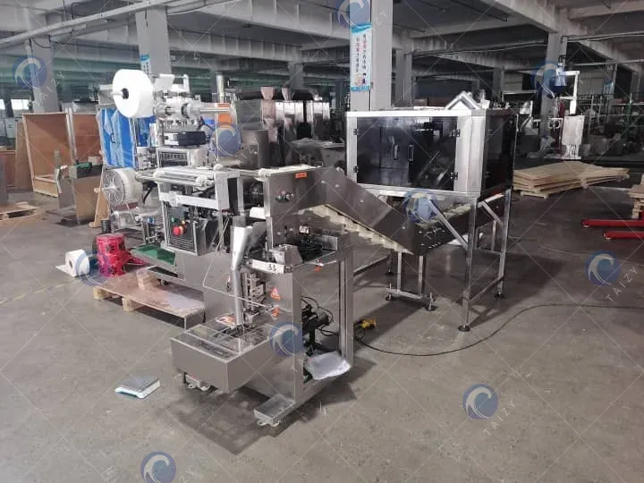 Máquina de embalagem de incensos em forma de torre