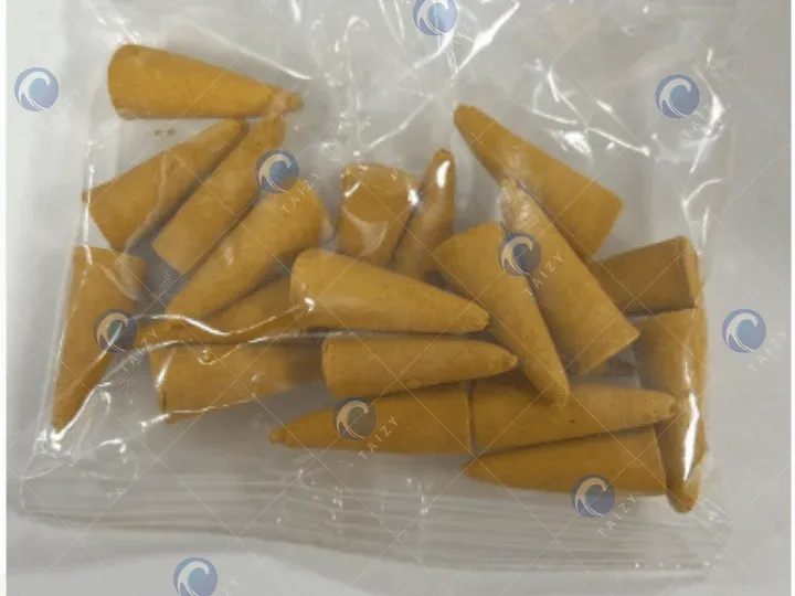 Incenso em forma de torre