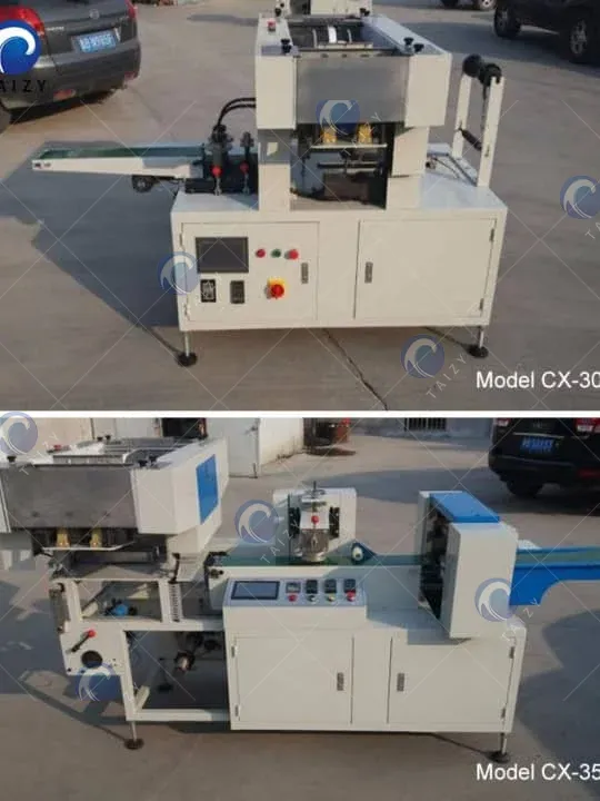 Dois modelos principais de máquina de embalagem de incensos