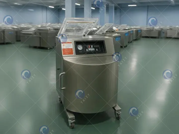 Máquina de embalagem a vácuo vertical