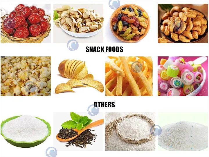 application of quantitative packaging machine