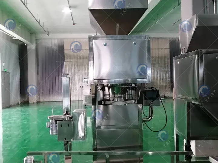 Vertical powder packing machine