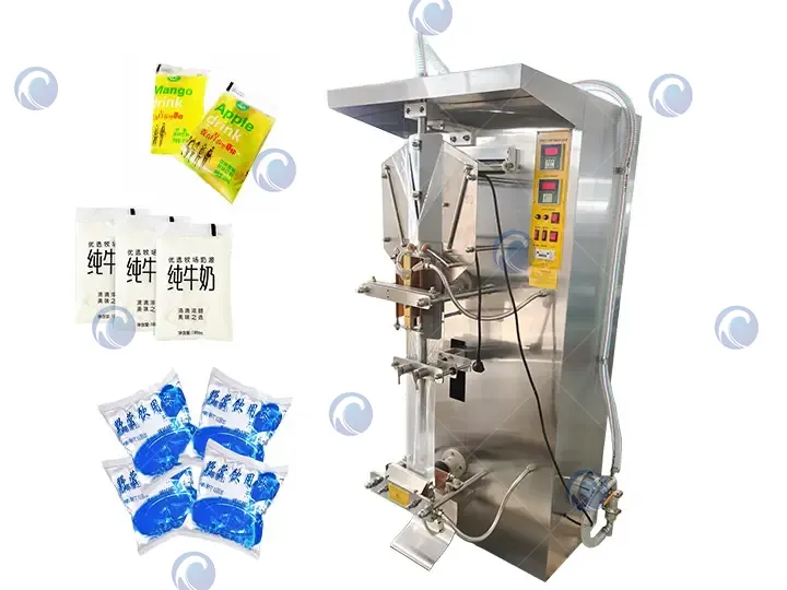 Máquina automática de enchimento de saco líquido para embalagem de água