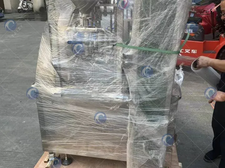 Empaque interno de la máquina llenadora y selladora de yogur