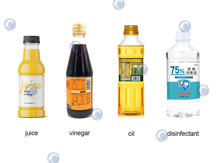 Automatic Liquid Bottle Filling Machine For Water Juice 3 Application of liquid bottle filling machine