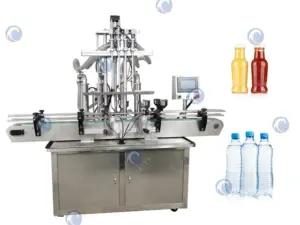 liquid bottle filling machine for water juice