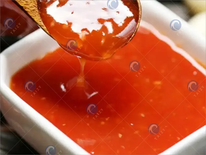 Hot Sauce Packaging Machine Helps Singapore Food Processing Plant Improve Efficiency 1 Sweet chili sauce