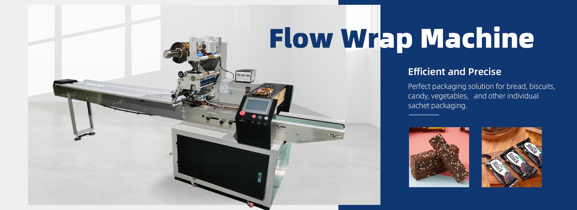 Taizy Packaging Machinery 17 Flow wrap packaging machine