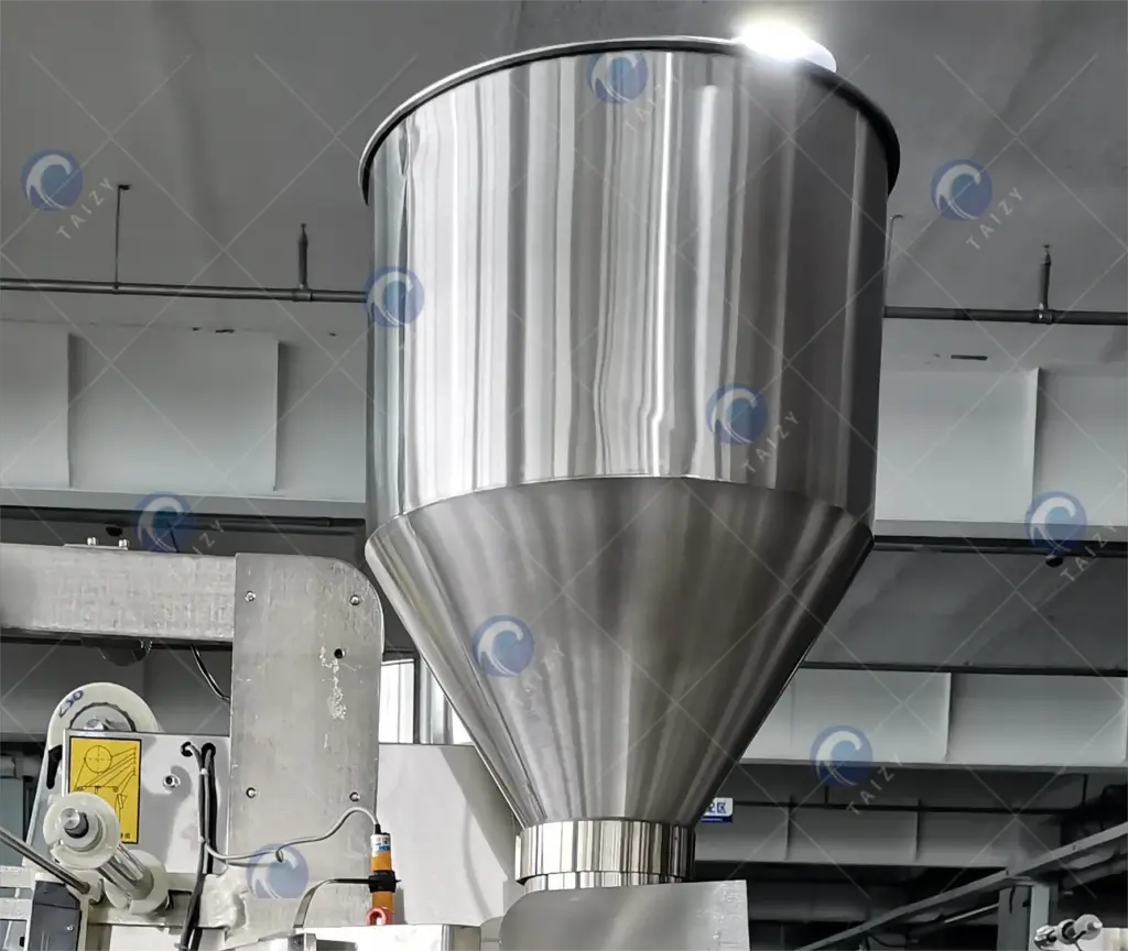 Commercial Popcorn Packaging Machine 6 Hopper of popcorn packaging machine