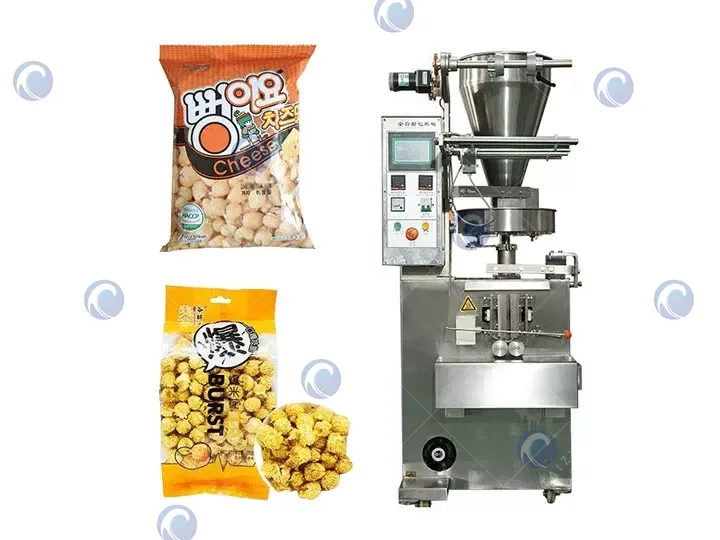 Popcorn packaging machine
