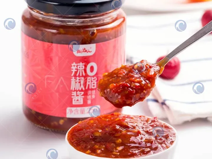 Canned chili sauce