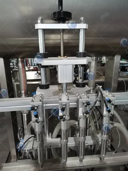 Details of automatic sauce filling machine