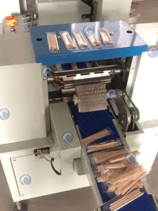 packaging system  of incense sticks packaging machine
