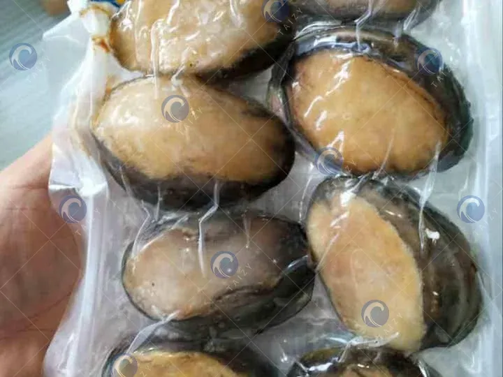 Fruits de mer sous vide