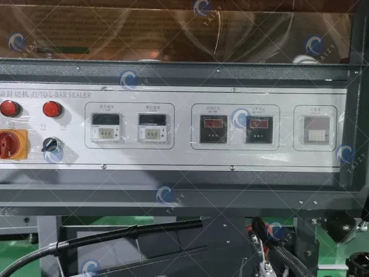 Máquina de retrair com filme para alimentos, caixas e varejo 4 Máquina de selagem e corte em L