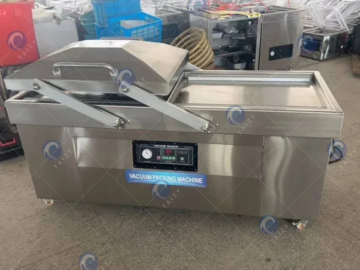 Máquina de Vácuo para Câmara de Carne para Embalagem de Carne Fresca 7 Máquina industrial de embalagem a vácuo de alimentos