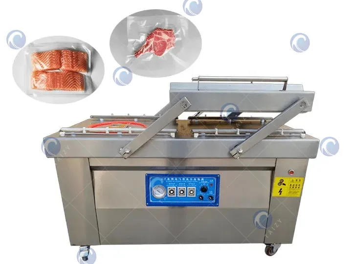 máquina de vácuo para câmara de carne