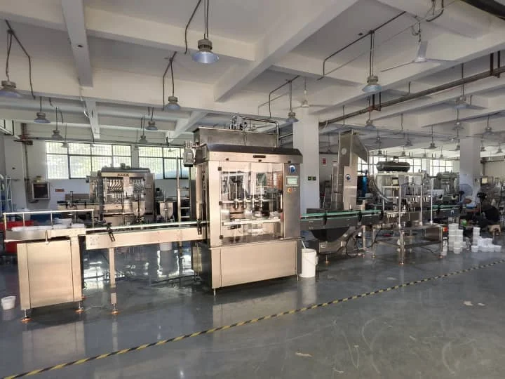 peanut butter filling line