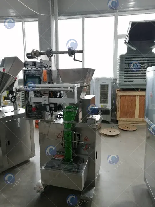 Máquina de embalagem de pó