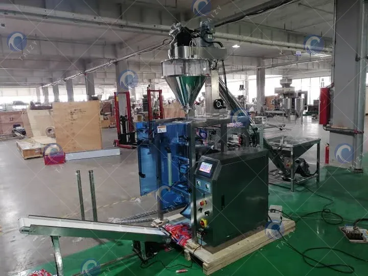 Vertical Flour Packaging Machine Solution 2 Chickpea flour packaging machine