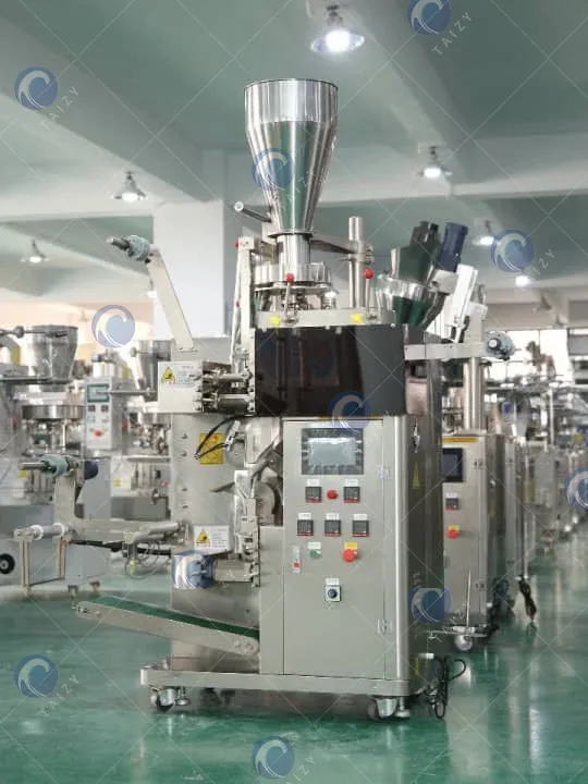 Vietnam Customer Ordered Tea Bag Packing Machine 4 Tea bag packaging machine