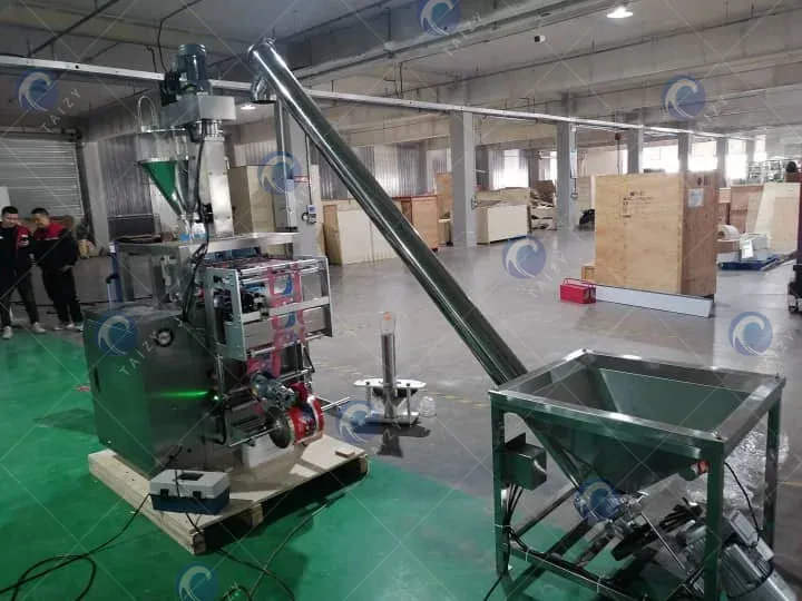 Vertical Flour Packaging Machine Solution 3 Wheat flour packaging machine