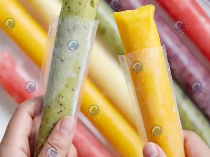Ice pop packaging