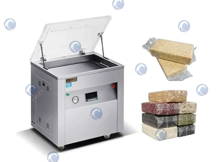 Rice vacuum packaging machine