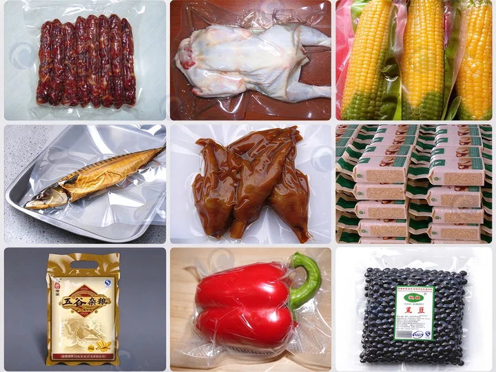 Brick-Shaped Rice Vacuum Packaging Machine 9 Rice block packing machine application